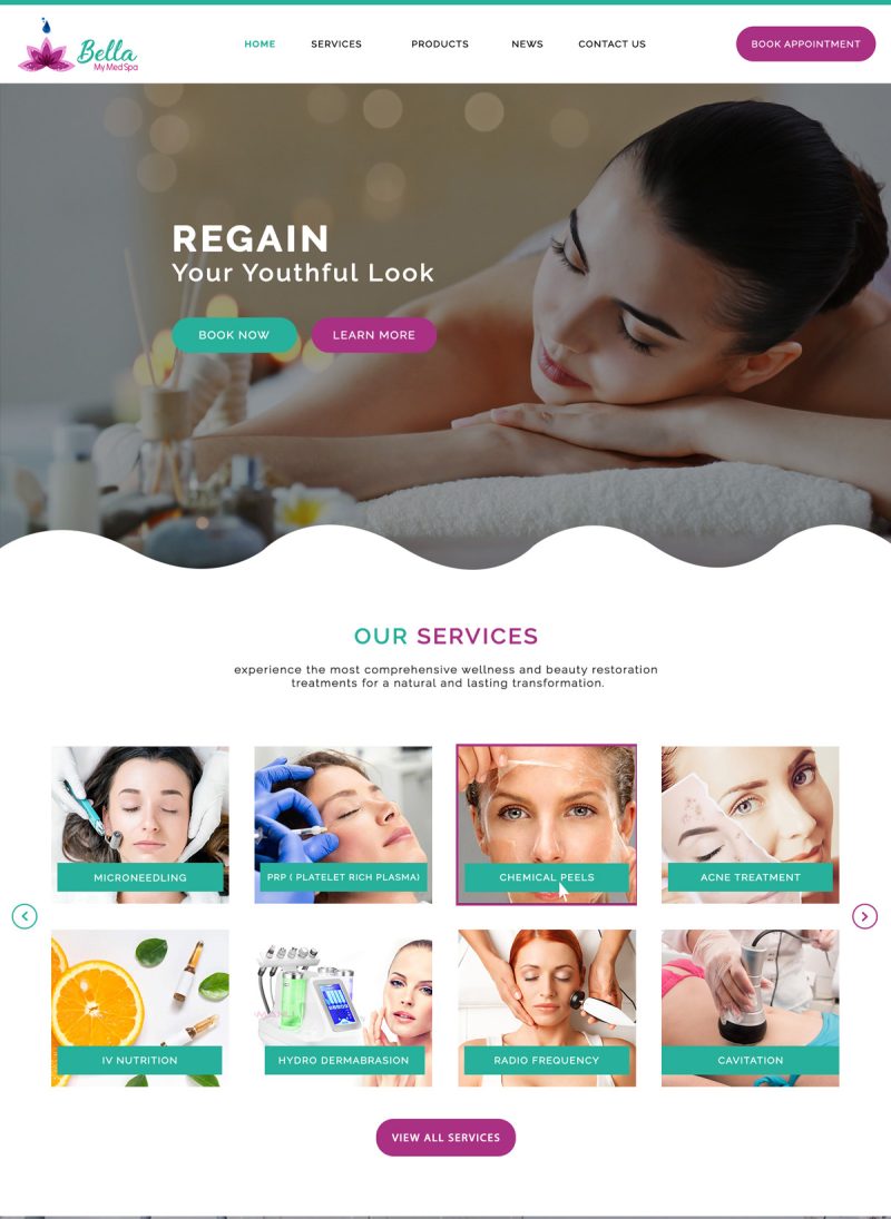 Med Spa project preview